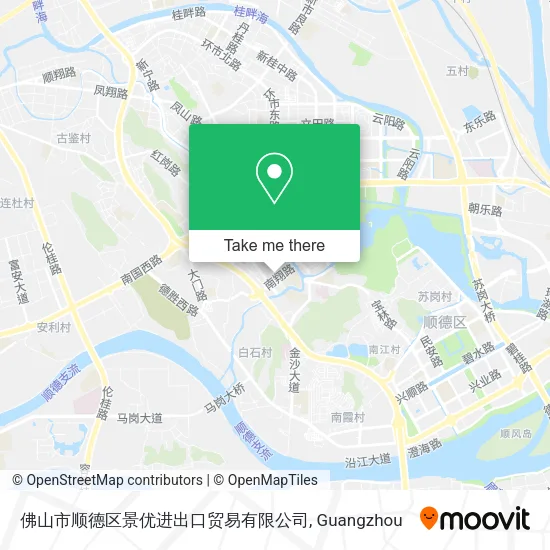 佛山市顺德区景优进出口贸易有限公司 map
