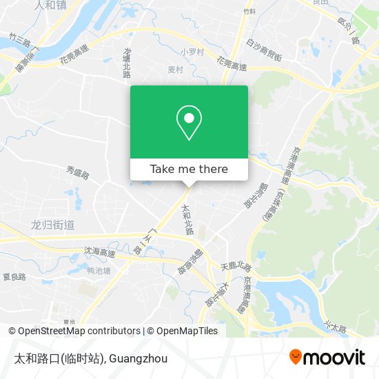 太和路口(临时站) map