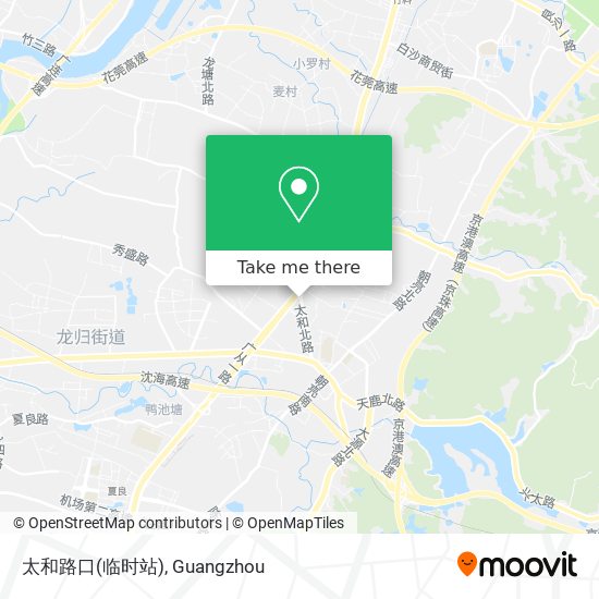 太和路口(临时站) map