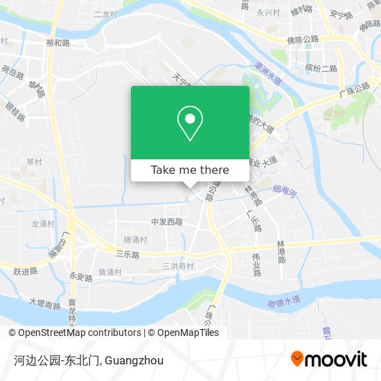 河边公园-东北门 map