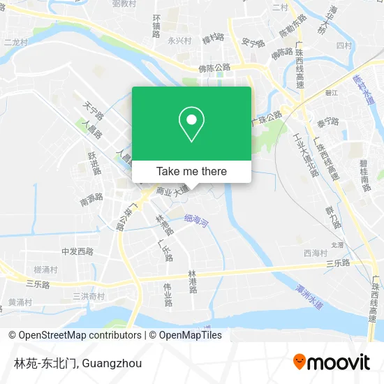 林苑-东北门 map