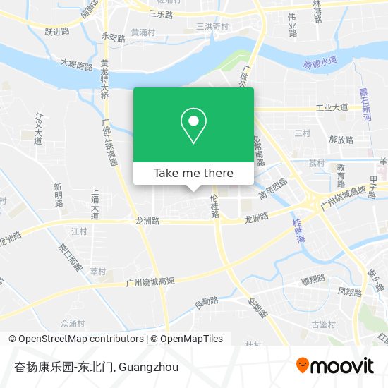 奋扬康乐园-东北门 map