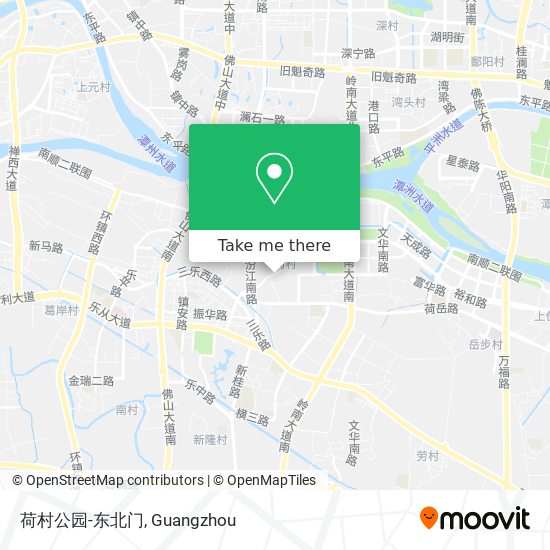 荷村公园-东北门 map
