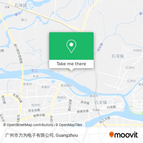 广州市力为电子有限公司 map