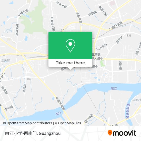 白江小学-西南门 map