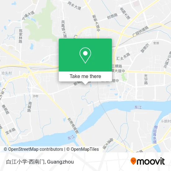 白江小学-西南门 map