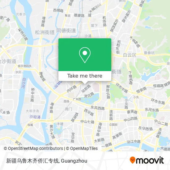 新疆乌鲁木齐侨汇专线 map