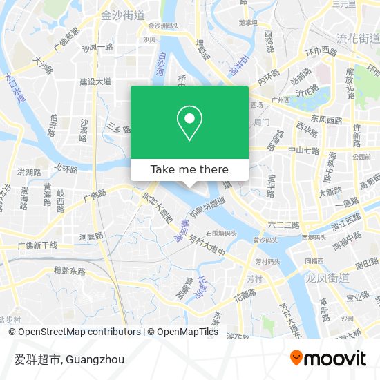 爱群超市 map
