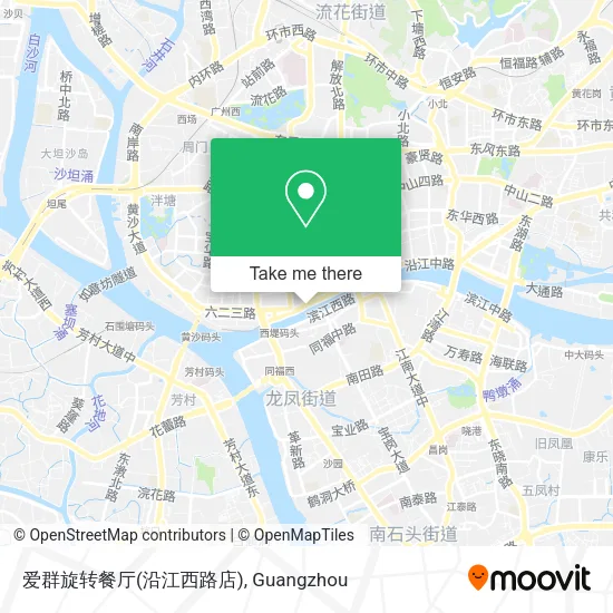爱群旋转餐厅(沿江西路店) map