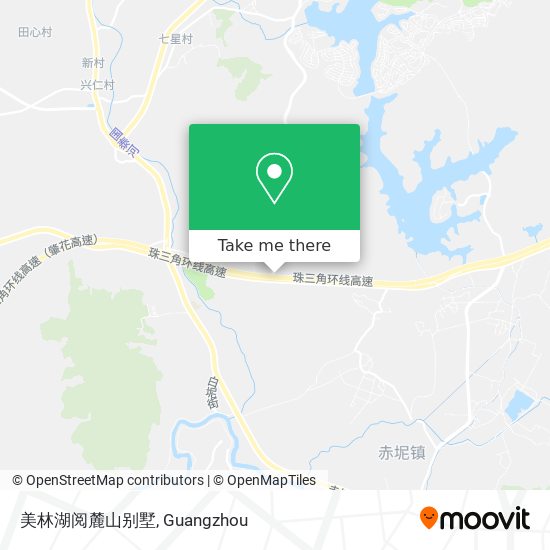 美林湖阅麓山别墅 map