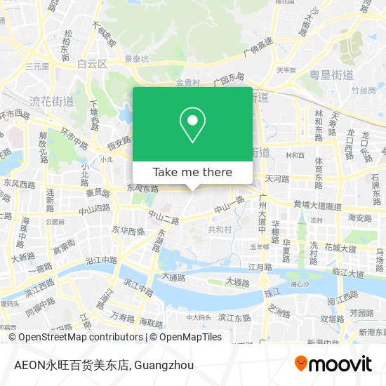 AEON永旺百货美东店 map