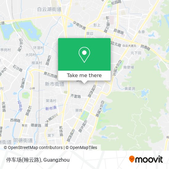 停车场(翰云路) map