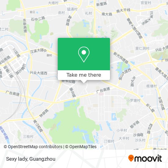 Sexy lady map