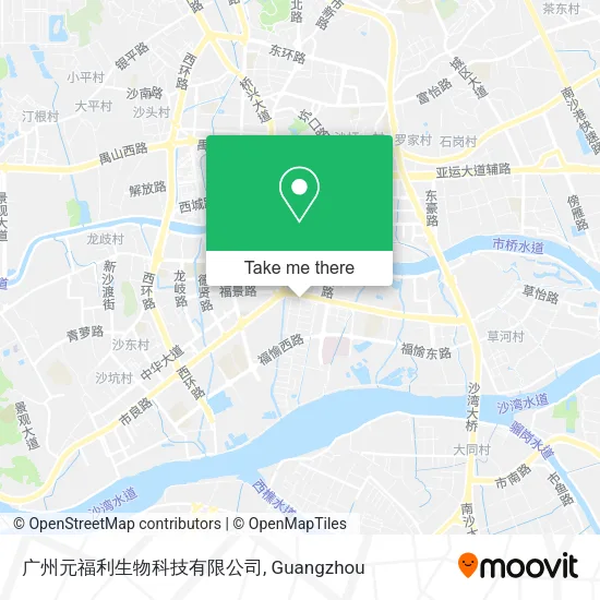 广州元福利生物科技有限公司 map