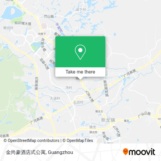 金尚豪酒店式公寓 map