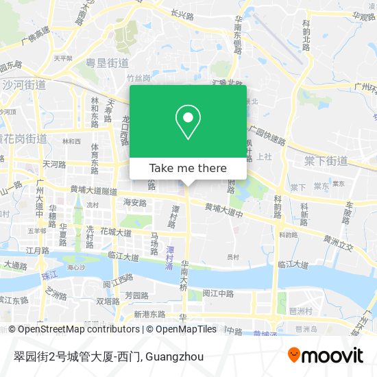 翠园街2号城管大厦-西门 map