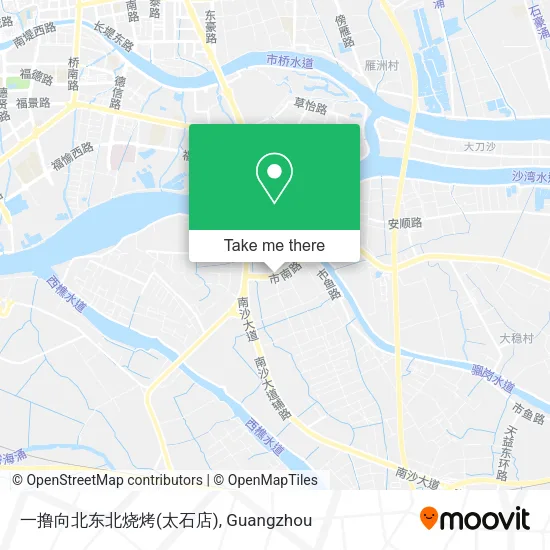 一撸向北东北烧烤(太石店) map