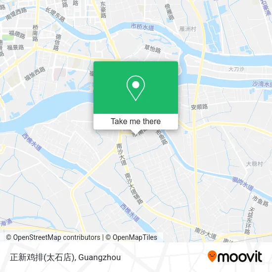 正新鸡排(太石店) map