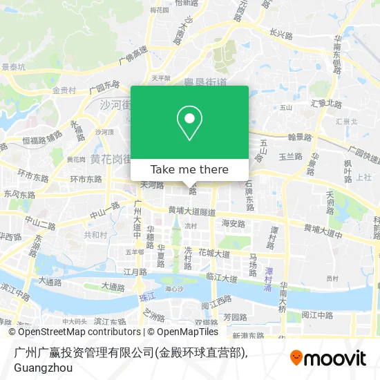 广州广赢投资管理有限公司(金殿环球直营部) map