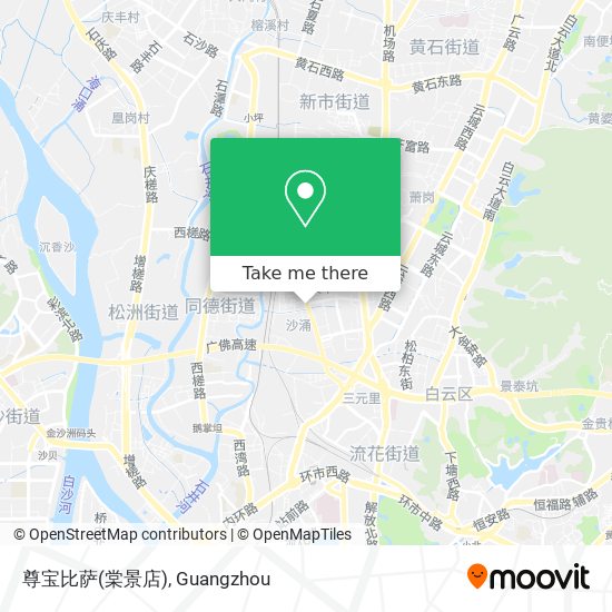 尊宝比萨(棠景店) map