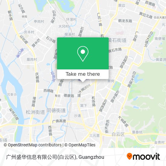 广州盛华信息有限公司(白云区) map