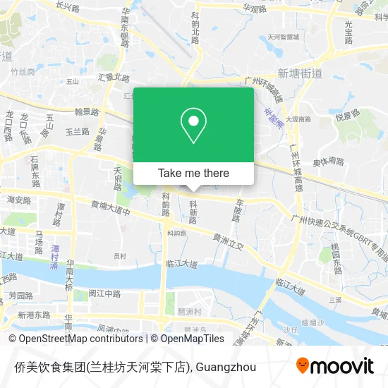 侨美饮食集团(兰桂坊天河棠下店) map
