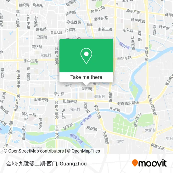 金地·九珑璧二期-西门 map