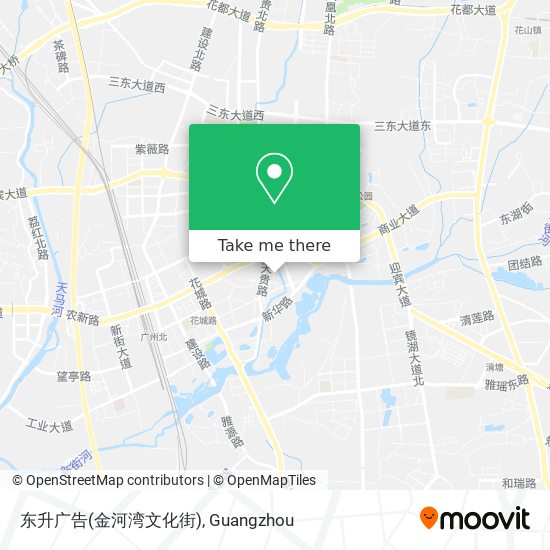 东升广告(金河湾文化街) map