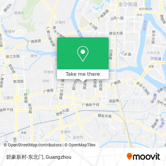 碧豪新村-东北门 map