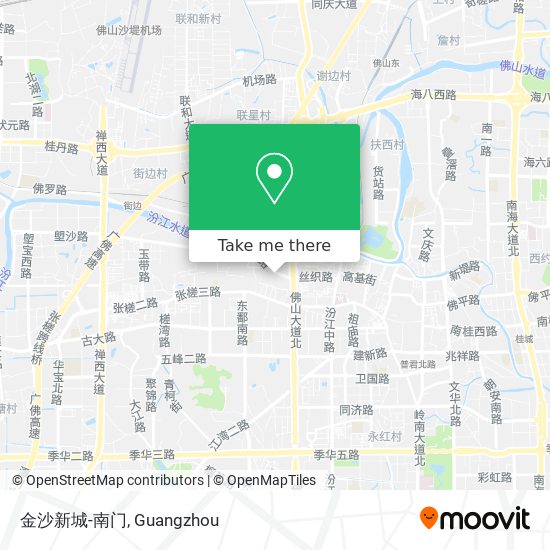 金沙新城-南门 map