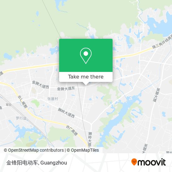 金锋阳电动车 map