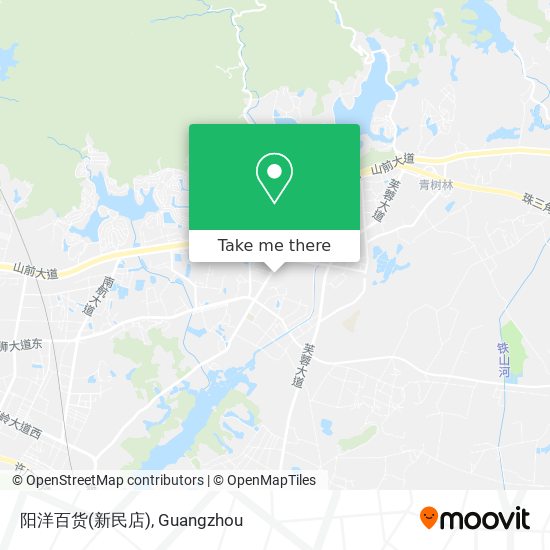 阳洋百货(新民店) map