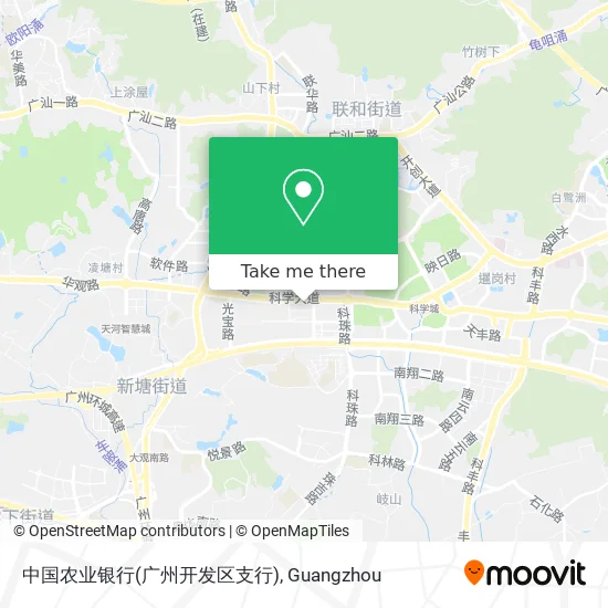 中国农业银行(广州开发区支行) map