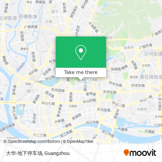 大华-地下停车场 map