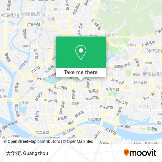 大华街 map