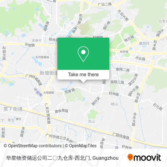 华星物资储运公司二〇九仓库-西北门 map