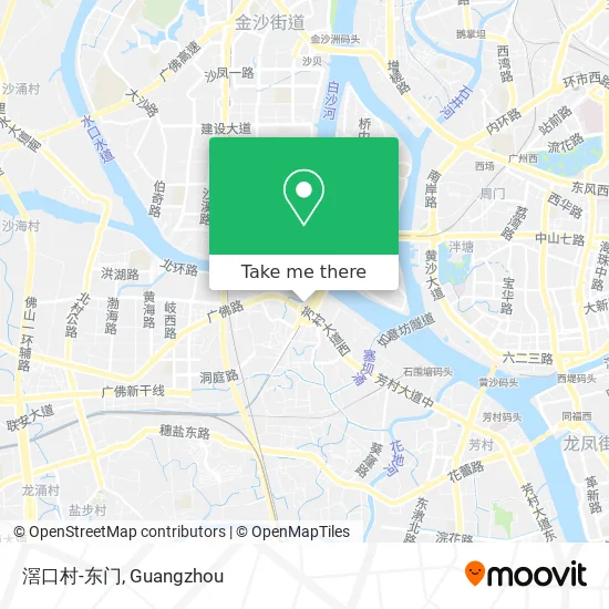 滘口村-东门 map