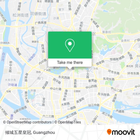 倾城五星皇冠 map
