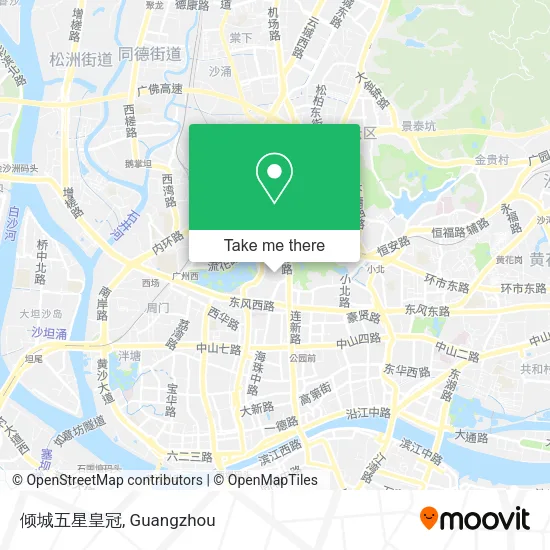 倾城五星皇冠 map