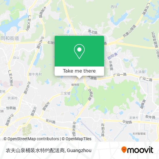 农夫山泉桶装水特约配送商 map