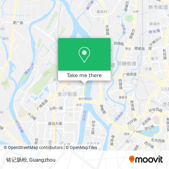 铭记肠粉 map