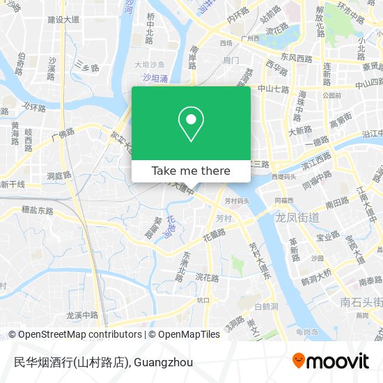 民华烟酒行(山村路店) map