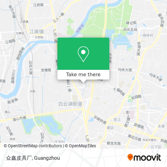 众鑫皮具厂 map