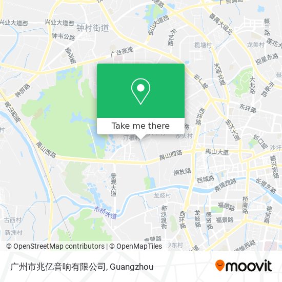 广州市兆亿音响有限公司 map