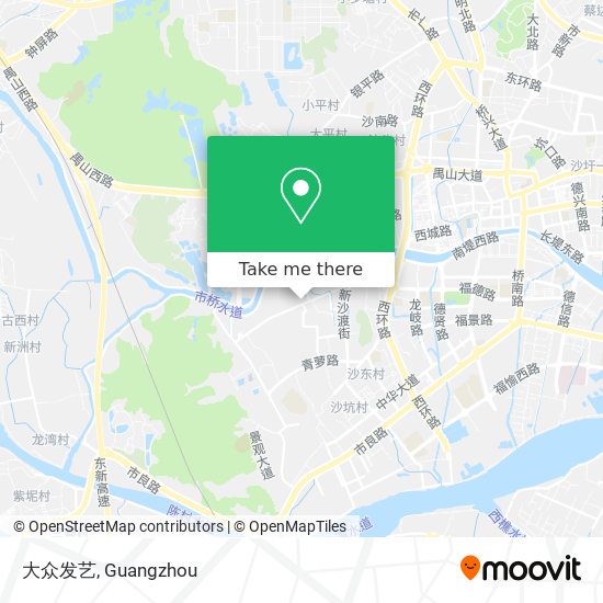 大众发艺 map