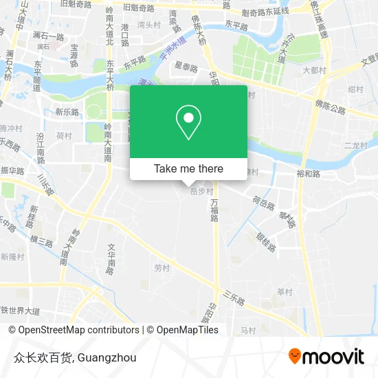 众长欢百货 map