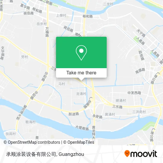承顺涂装设备有限公司 map