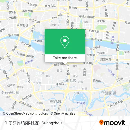 叫了只炸鸡(客村店) map