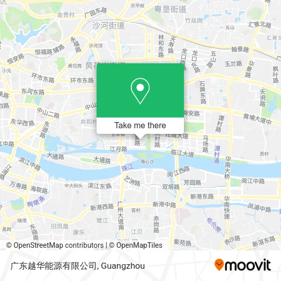 广东越华能源有限公司 map