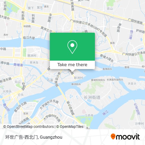 环世广告-西北门 map